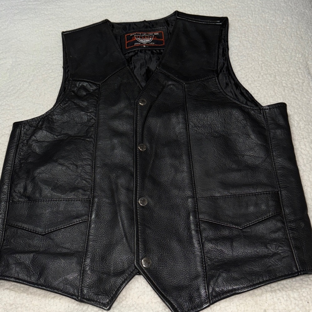 Interstate Leather Vintage Vest